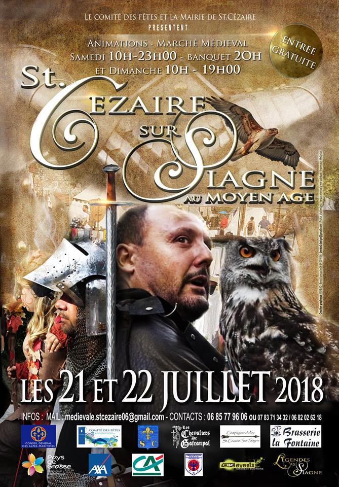 Fête Médiévale Saint Cézaire Sur Siagne 2022