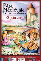 14 ème fête médiévale de Semur-en-Auxois - Semur-en-Auxois, Bourgogne Franche-Comté