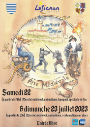 Fête médiévale de Lusignan 2023 - Lusignan, Nouvelle-Aquitaine