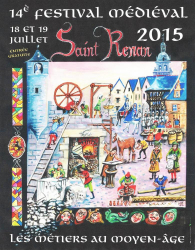 14ème festival médiéval 2015 , Saint-Renan - Saint-Renan, Bretagne