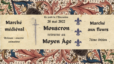Marché médiéval de Mouscron 2022 - Mouscron, Hainaut
