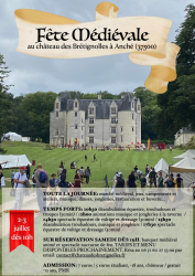 Fête Médiévale au château des Brétignolles - Anché, Centre-Val de Loire