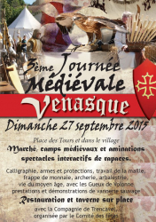 3 éme Journée Médiavale , VENASQUE - VENASQUE, Provence-Alpes-Côte d'Azur