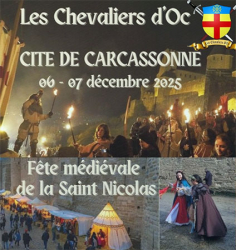 Fête médiévale de la Saint-Nicolas à Carcassonne 2025 - Carcassonne, Occitanie