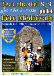 Fête médiévale Beauchastel : Les rives du passé - Beauchastel, Auvergne-Rhône-Alpes