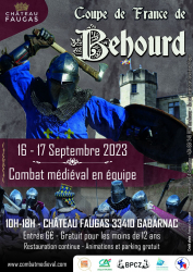 Coupe de France de Behourd 2023 - Gabarnac, Nouvelle-Aquitaine