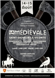 Fête médiévale de Saint-Sauveur-le-Vicomte 2023 - Saint-Sauveur-le-Vicomte, Normandie