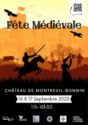 Fête médiévale au château de Montreuil Bonnin - Montreuil-Bonnin, Nouvelle-Aquitaine