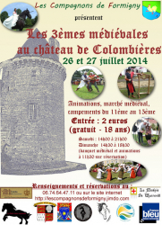 3ème fête médiévale au château de Colombieres , Formigny - Formigny, Normandie