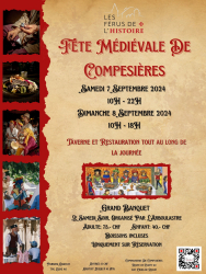 Fête médiévale de Compesières 2024 - Bardonnex, Genève