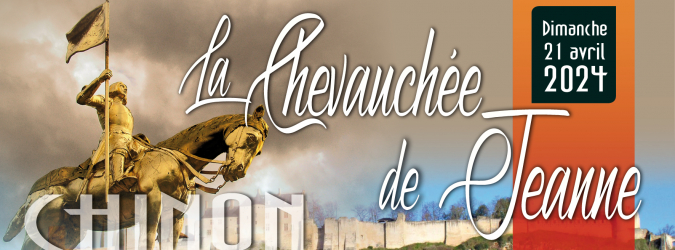 La Chevauchée de Jeanne 2024 à Chinon - Chinon, Centre-Val de Loire