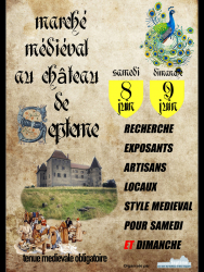 Marché médiéval au Château de Septème - Septème, Auvergne-Rhône-Alpes