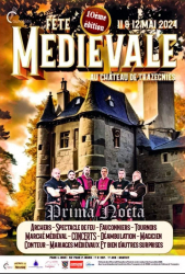 Fête médiévale au Château de Trazegnies 2024 - Courcelles, Hainaut