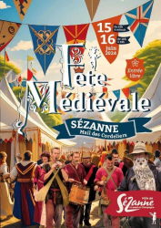Fête médiévale de Sézanne 2024 - Sézanne, Grand Est