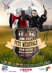 Fête médiévale de Gex 2024 - Gex, Auvergne-Rhône-Alpes