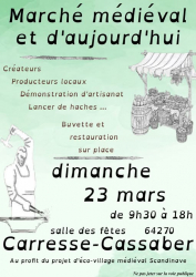 Marché médiéval et d'aujourd'hui à Carresse-Cassaber - Carresse-Cassaber, Nouvelle-Aquitaine