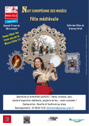 Fête Médiévale de la Nuit Européenne des Musées – Granzay-Gript - Granzay-Gript, Nouvelle-Aquitaine