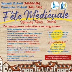 Fête Médiévale de Guînes 2025 - Guînes, Hauts-de-France