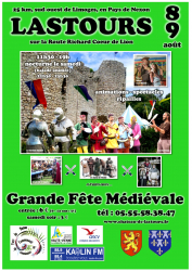 48ème Grande Fête Médiévale au château de Lastours , RILHAC-LASTOURS - RILHAC-LASTOURS, Nouvelle-Aquitaine