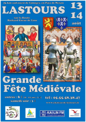 49ème Grande Fête Médiévale au Château de Lastours - Rilhac-Lastours, Nouvelle-Aquitaine