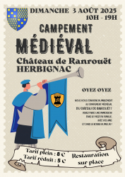 Fête Médiévale du Château de Ranrouët - Herbignac, Pays de la Loire