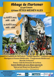 Fête médiévale de l’Abbaye de Mortemer - Lisors, Normandie