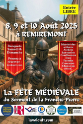 Fête Médiévale du Serment de la Franche-Pierre - Remiremont, Grand Est