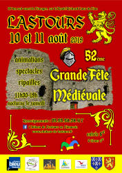 52ème Grande Fête Médiévale au Château de Lastours - Rilhac-Lastours, Nouvelle-Aquitaine