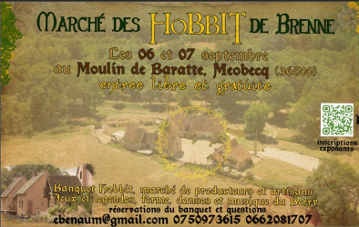 Marché des Hobbit de Brenne - Méobecq, Centre-Val de Loire