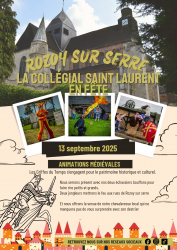La Collégiale Saint-Laurent en fête - Rozoy-sur-Serre - Rozoy-sur-Serre, Hauts-de-France