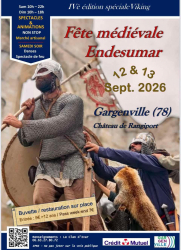 Fête médiévale Endesumar 2026 - Gargenville, Île-de-France