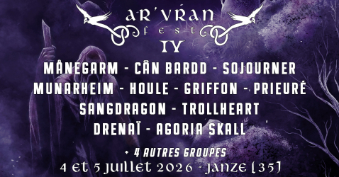 Ar’ Vran Fest 2026 - Janzé, Bretagne