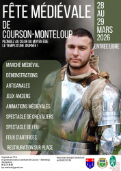 Fête Médiévale de Courson-Monteloup 2026 - Courson-Monteloup, Île-de-France