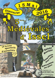 5ème Fête Médiévale d'ISSEL 2016 - Issel, Occitanie
