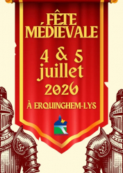 Fête Médiévale d’Ercan à Erquinghem-Lys 2026 - Erquinghem-Lys, Hauts-de-France