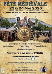 Fête Médiévale à Montreuil-aux-Lions 2026 - Montreuil-aux-Lions, Hauts-de-France