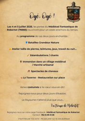 Médiéval Fantastique de Robertot 2026 - Robertot, Normandie
