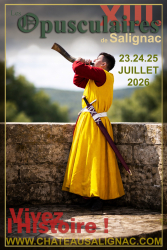 Opusculaires XIIIe siècle - Château de Salignac - Salignac-Eyvigues, Nouvelle-Aquitaine