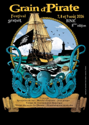 Grain d'Pirate - Binic 2026 - Binic, Bretagne