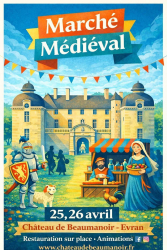 Marché Médiéval du Château de Beaumanoir - Évran, Bretagne