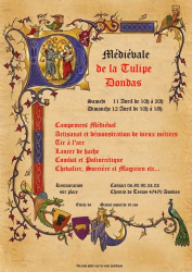 Médiévale de la Tulipe - Dondas, Nouvelle-Aquitaine