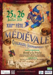 Fête Médiévale de Chalmazel-Jeansagnière 2026 - Chalmazel-Jeansagnière, Auvergne-Rhône-Alpes