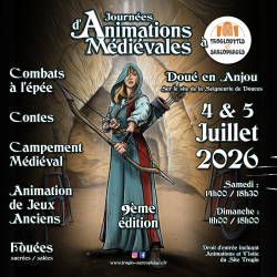 Journées d’Animations Médiévales à Doué-en-Anjou - Doué-en-Anjou, Pays de la Loire