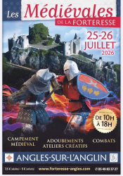 Les Médiévales de la Forteresse d’Angles-sur-l’Anglin 2026 - Angles-sur-l’Anglin, Nouvelle-Aquitaine