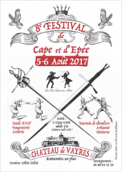 8eme Festival de Cape et d'Epée - Vayres, Nouvelle-Aquitaine