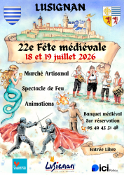 Fête Médiévale de Lusignan (86). - Lusignan, Nouvelle-Aquitaine