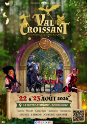 La Fête Médiévale et Fantastique du Val Croissant - 2ème édition - La Motte-Ternant, Bourgogne Franche-Comté