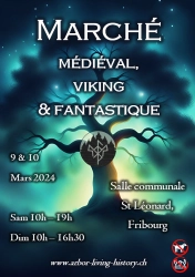 Marché médiéval / viking / fantastique de Fribourg - Fribourg, Fribourg