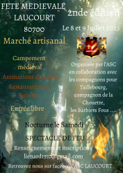 2ème Fête Médiévale de LAUCOURT - Laucourt, Hauts-de-France
