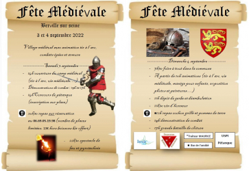 Fête médiévale de Berville-sur-Seine - Berville-sur-Seine, Normandie